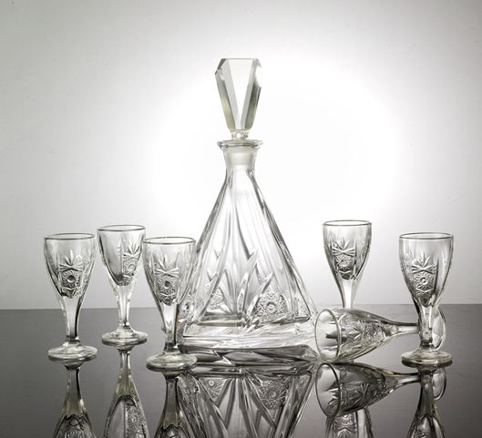 高質量內銷品牌推銷水晶白酒酒具禮盒套裝