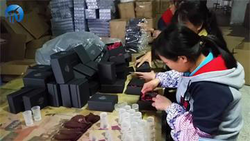 玻璃小酒杯包裝流程